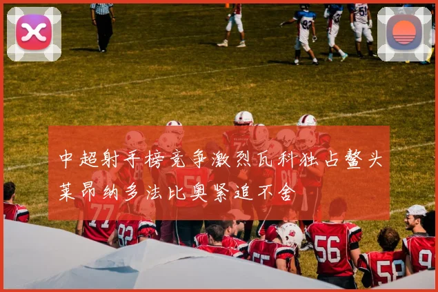 中超射手榜竞争激烈瓦科独占鳌头莱昂纳多法比奥紧追不舍