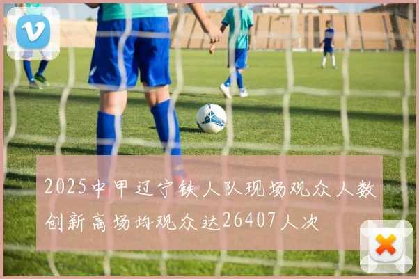 2025中甲辽宁铁人队现场观众人数创新高场均观众达26407人次
